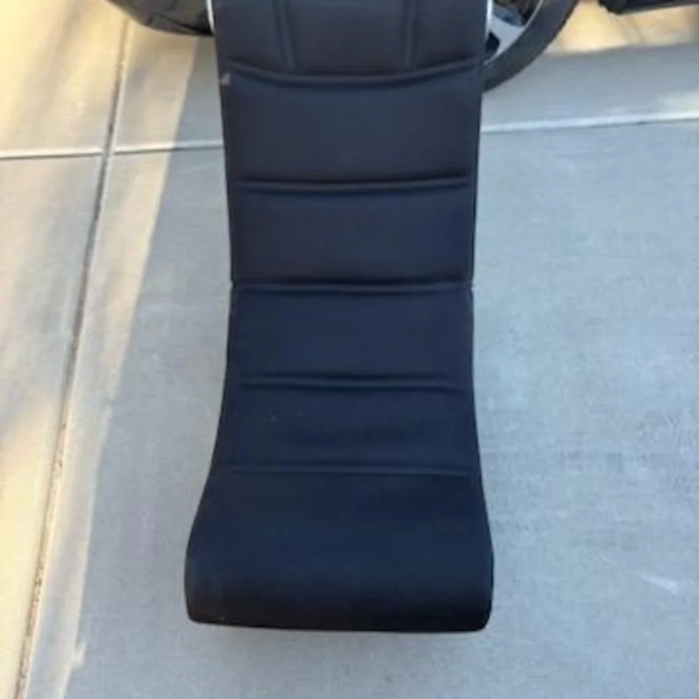 Black Gaming Rocker Chair